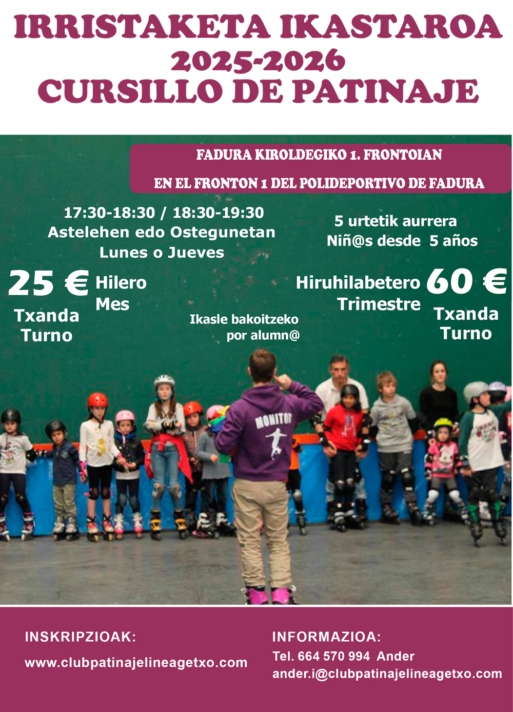 Portada Folleto 2025-2026